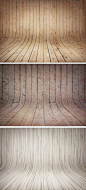 3 Curved Wooden Backdrops Vol.2