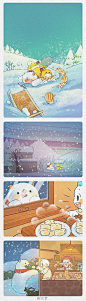 #投稿作品#
好开心吖！又到了可以玩雪的季节ヾ(◍°∇°◍)ﾉﾞ
作者：@拉梦 ​​​​