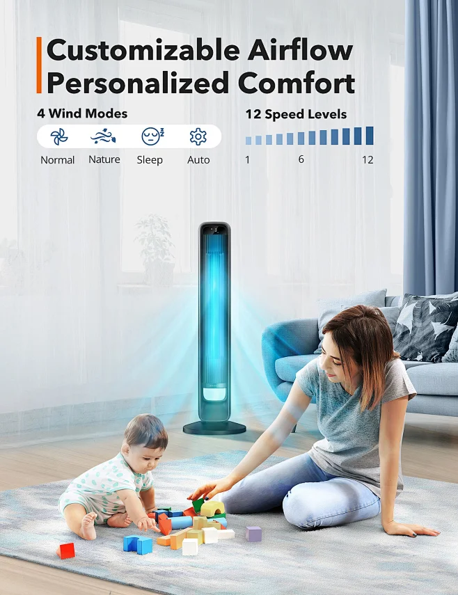 taotronics-tt-tf003-tower-fan-with-12-speeds_8-花瓣网