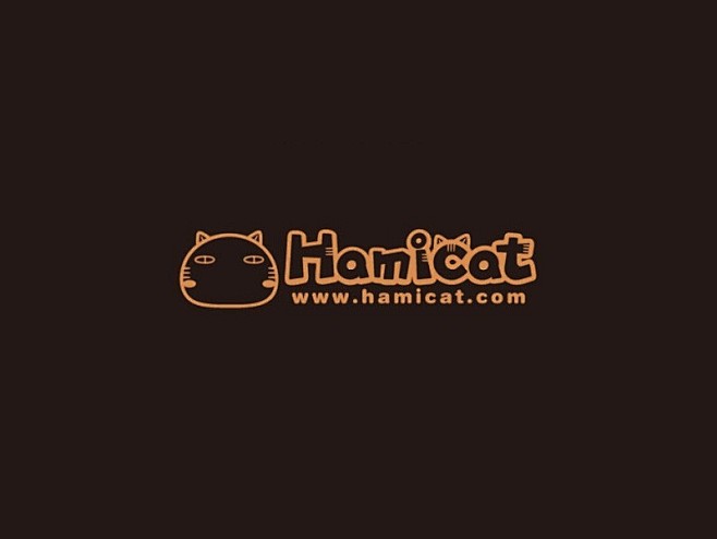 cat 英语字母可爱LOGO字体
