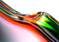 Colourful  glass luxury melting smooth sophiticated tactile Technology