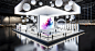 展览 展台 Exhibition  Stand booth Exhibition Design  3D 3ds max 概念设计 ai
