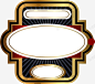 金色徽章图案 页面网页 平面电商 创意素材
