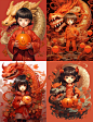 dbjkbj1_51538_chinese_child_holding_a_dragon_in_the_style_of_cr_194fe028-c8cc-4487-8138-17389de0b7e8