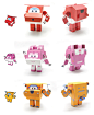 Papertoy book (Samsung Publisher x 4BD STUDIO) : Kakaofriends, Super wings, Hello carbotSamsung Publisher x 4BD STUDIO mini papertoy books for Children(This project is a goal that we will allow young children to make cartoon characters paper toy easily.We