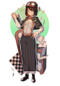 #王国作者推荐# 画师@淡蓝蓝子 笔下的少女都有一种爽朗的男孩子气~<br/>王国传送门：O网页链接 ​​​​