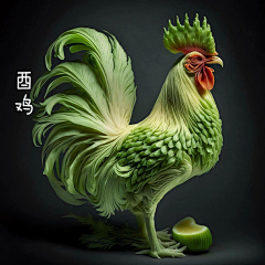 梦月灵采集到生肖——鸡