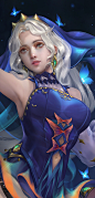 Yena , Linh Phuong : My fanart for Yena's new skin
# Arena of Valor