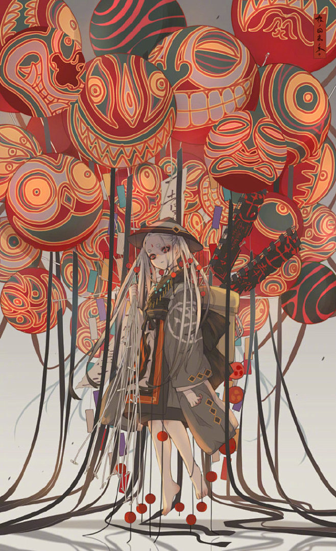 #佳作星赏# 日本画师 七原しえ ​​​...