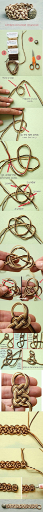 手链编织方法教程--怎么编织手链-如何编织手链~