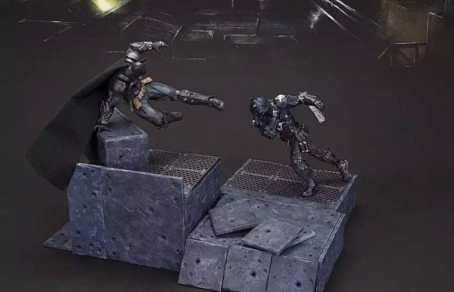 正义英雄 电影版 蝙蝠侠大战阿卡姆骑士场...