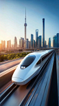 dreamwave0582_High-speed_train_in_a_modern_city_with_a_futurist_59b6342c-33d0-4838-ba9e-b18189c1850e
