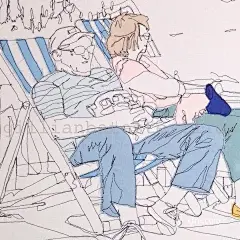 融合手绘、机绣和手绣的独特画作，描绘英国的独特美感-英国纺织艺术家 Gillian Bates - 手工客，高质量的手工，艺术，设计原创内容分享平台
