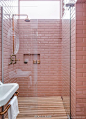 #FD Home#嫩粉少女風的浴室裝修風格