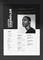 Professional Resume Template, Clean & Modern Resume Template, One page resume, Instant Download, Resume/CV Template for Word #affiliate #fiverr #cv #professionalresume
