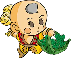 提粽子的小男孩动漫人物