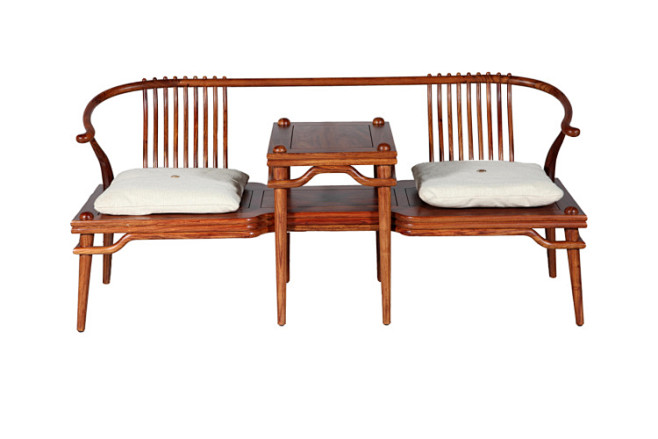 京瓷家具新中式家具红木家具单人沙发单位沙...