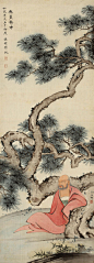 陈少梅 无量寿佛