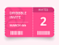 2 Dribbble Invites Giveaway