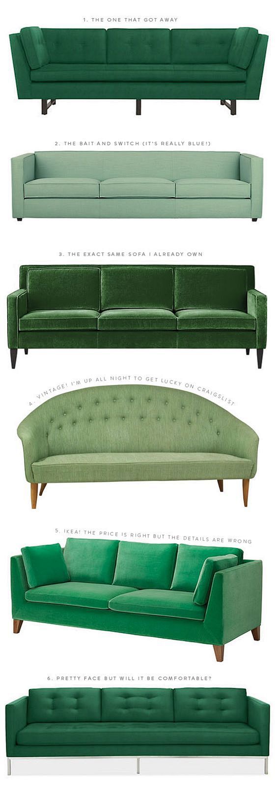 The Great Green Sofa...