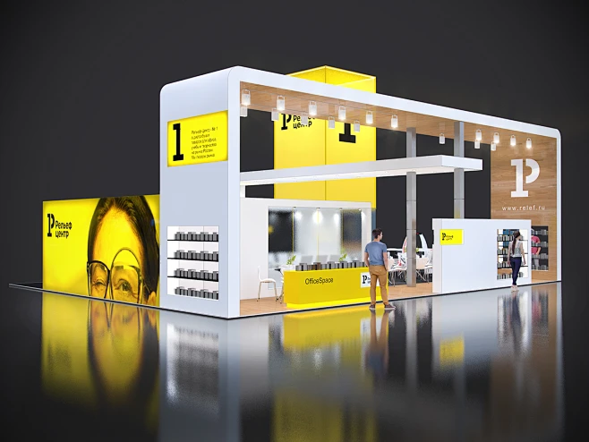 Exhibition stand design : Exhibition stand design-花瓣网