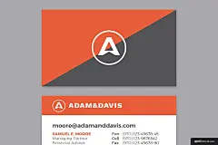 商务 名片模板 Business Card Template 名片设计卡片名片平面设计