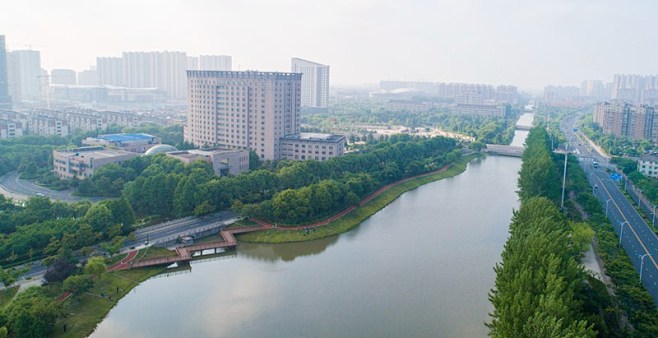 泰兴羽惠河风景