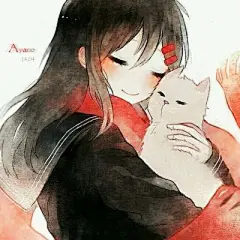 qq卡通头像女生背影 漫画头像女生背影头像