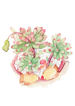 Paranoia清采集到花 绘画