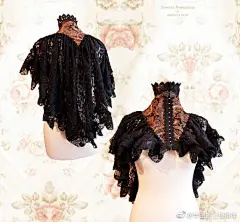 设计秀# 蕾丝制的小披肩与衣领的绘画参考，自己收藏，转需~（作者：  Marjolein Turin）（年轻人，怕爆肝吗？不怕就戳这里→：°欲学此课，必先成魔！九关过，业可成！）#手绘# #绘画[超话]# #插画[超话]# #轻微课# #学画画上轻微课# ​​​​