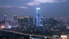 都市城市摩天大楼现代创新高楼风景未来