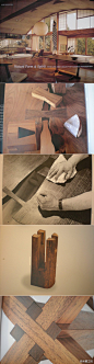 George Nakashima是美国最有名的木匠和第一代studio furniture designer代表人之一。他的女儿Mira Nakashima出了一本纪念他的书《Nature Form & Spirit–the life and legacy of George Nakashima》，书中详细介绍了George的经历，生活和他的主要作品。