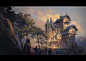 ArtStation - The manor, Yvan Jeanmonod