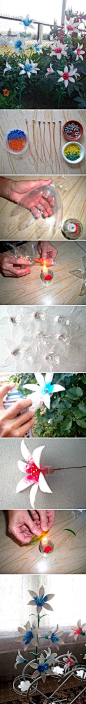 DIY Painted Plastic Bottle Flower flower flowers diy easy crafts diy ideas diy crafts do it yourself easy diy diy tips diy images do it yourself images diy photos diy pics easy diy craft ideas diy tutorial diy tutorials diy tutorial idea diy tutorial idea