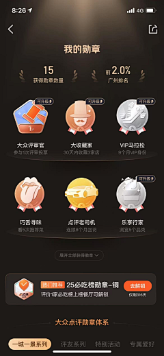 小布丁aaa采集到勋章