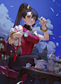 practice, Shop p : 刚开始是春丽的=。=