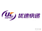 新标局logoju.cn-UC优速快递标志logo