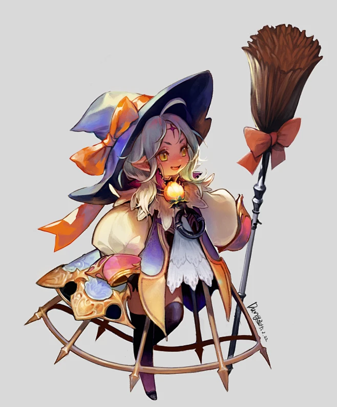 魔女图片_占星 占卜 魔法 魔女 术士 法师图片素材-花瓣网