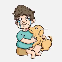 单身汉哭着抱小狗手绘原创元素图片大小2000x2000px 图片尺寸592.55 KB 来自PNG搜索网 pngss.com 免费免扣png素材下载！抱小狗#悲伤#单身#单身汉#卡通#卡通手绘#可爱#哭泣#没有对象#难过#手绘#小狗#元素#