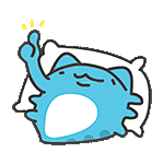 它终于来啦！蓝色猫猫虫咖波表情包 (17)