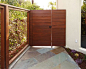 Design ideas for a large modern full sun backyard stone landscaping in Los Angeles.