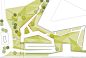 多米尼加 图书馆 公园 景观设计 平面图
