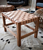 原创手工博文: DIY木凳教程：皮革+木材搭配，手工制作漂亮舒服的家居木凳（搁脚凳）教程- 手工客，手工分享生活社区