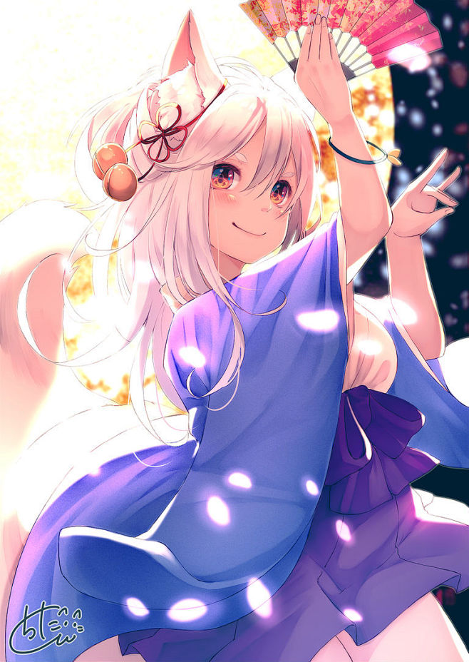 扇起优雅之风折扇女子特辑扇动折扇的时候会产生一股