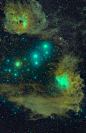 IC 405 is an emission / reflection nebula located in the constellation Auriga.