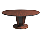 Round wooden table KONG By Capital Collection : Download the catalogue and request prices of Kong By capital collection, round wooden table, kong Collection