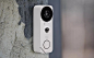 Blue Doorbell Camera HD Cam attaches to the wall to show you who’s there : Surprisingly, the small Blue Doorbell Camera HD Cam manages to provide a 180-degree field of view and deliver HD video.