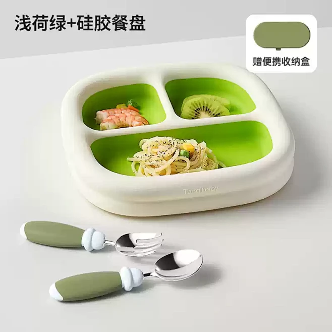 taoqibaby宝宝勺子自主进食学吃饭...