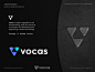 Vocas - 标志重新设计提案 ▶️ 字母标志创意标志样机视觉识别品牌标识设计品牌标志会标 v 齿轮三角电影视频 vocas