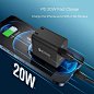 Amazon.com: USB C Charger, Keymox Fast Charger with 20W USB C Power Adapter, Foldable PD Adapter for iPhone 12/12 Mini / 12 Pro / 12 Pro Max / 11 / X, iPad Pro, Pixel, Galaxy and More(Cable Not Included) : Everything Else